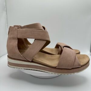 LIFESTRIDE Velocity 2.0 “Zoom” Blush Pink Sandals, Size 8.5